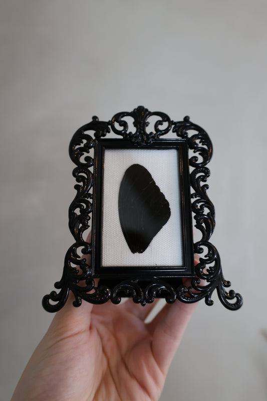 Tiny Black Ornate Frame